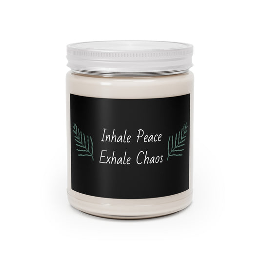 Spell Candle - Exhale Chaos (Vanilla Scent), 9oz