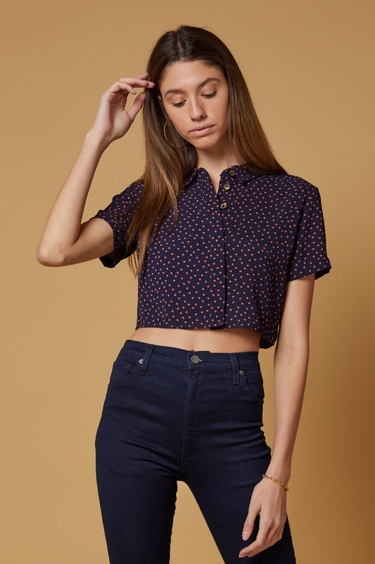 Freedom to Dance Cropped Blouse