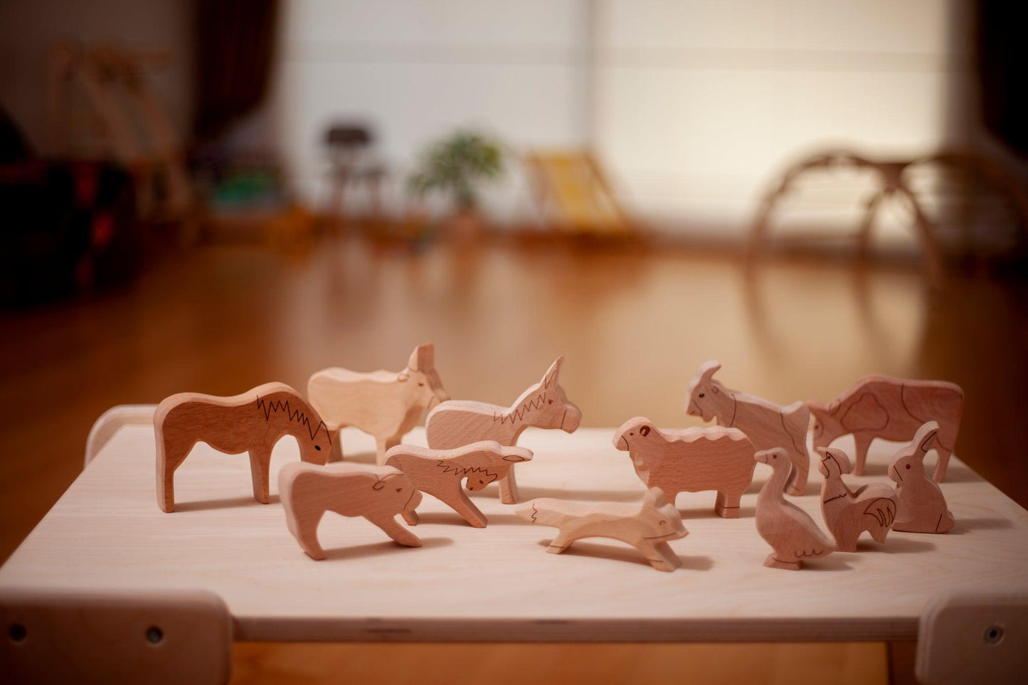 Wooden Animals Set - Farm Life