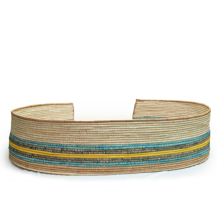 Eco-Friendly Fair Trade Pet Basket Bed.