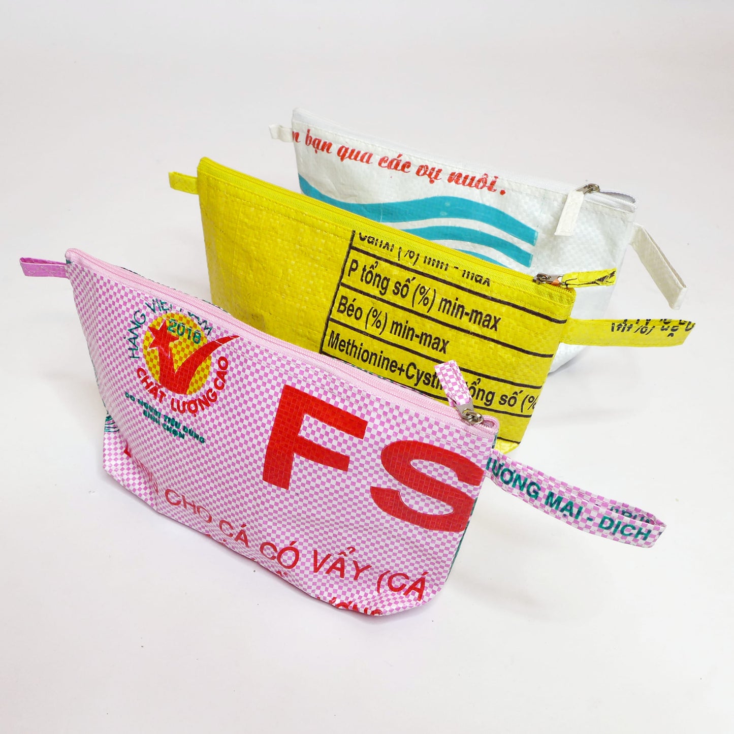 Upcycled Cosmetic Bag