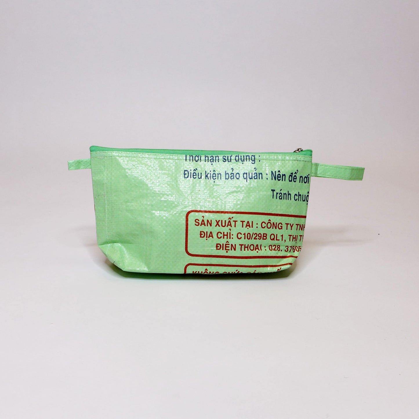 Upcycled Cosmetic Bag