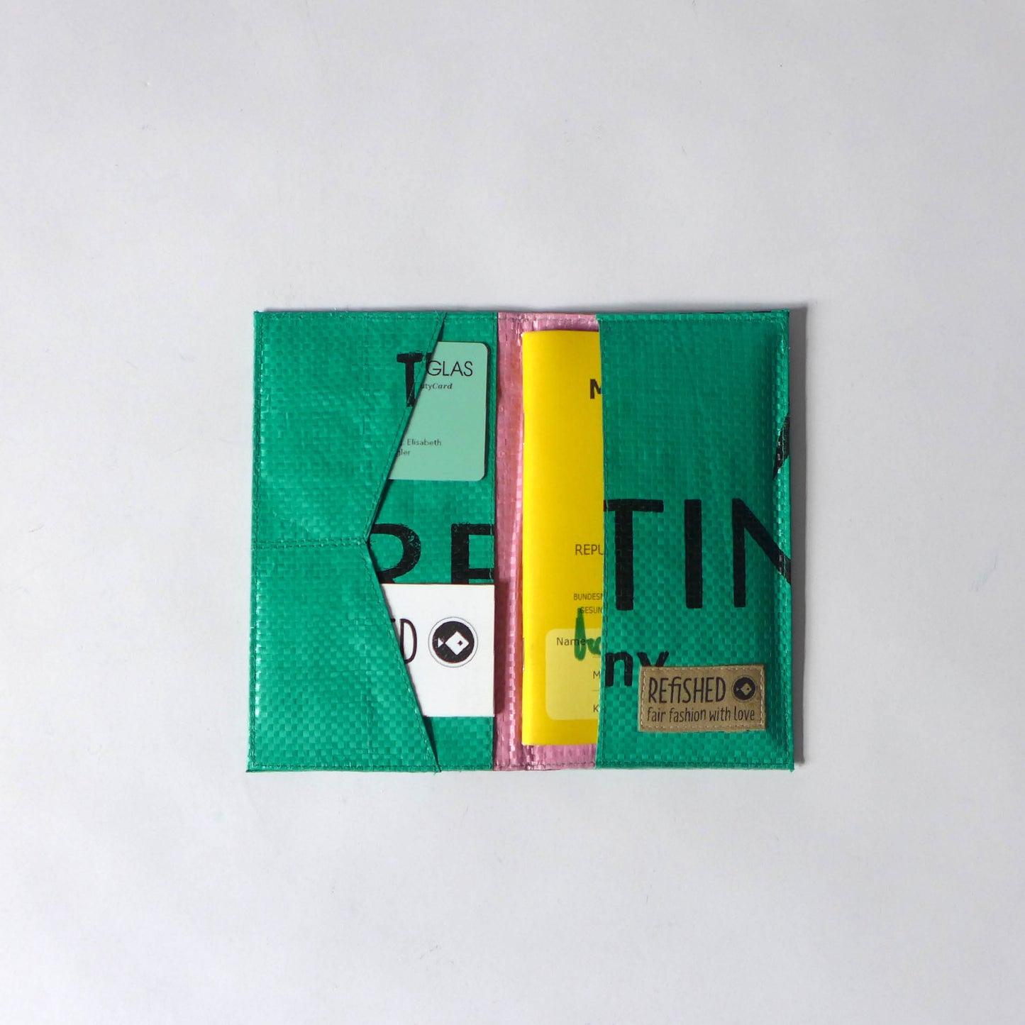 Upcycled Passport Cover