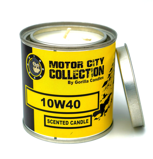 10W-40 Scented Candle
