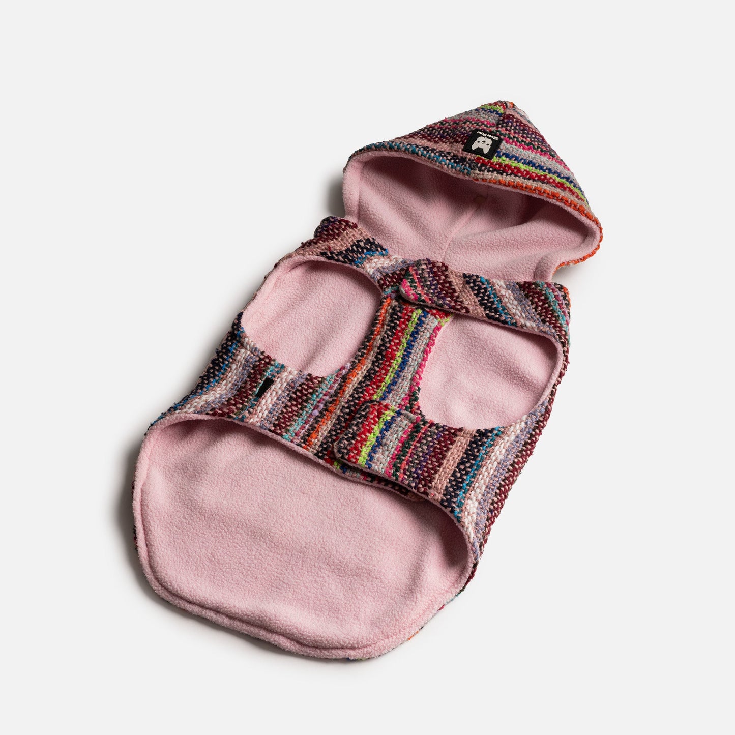 Mexican Made - Baja Dog Poncho - Pink