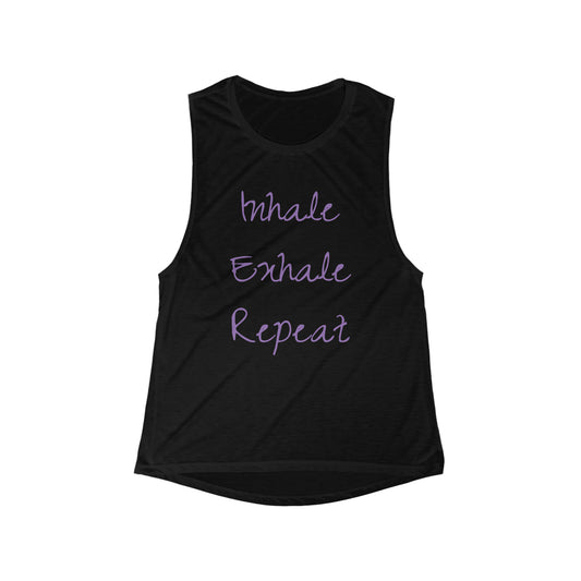 Inhale Exhale Repeat Women's FlowyTank