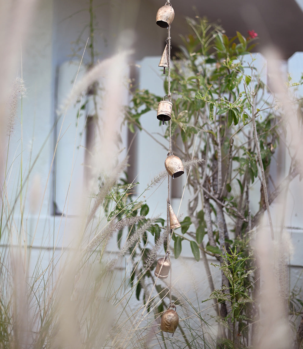 Rustic Bell Garland - Fair Trade Home Decor