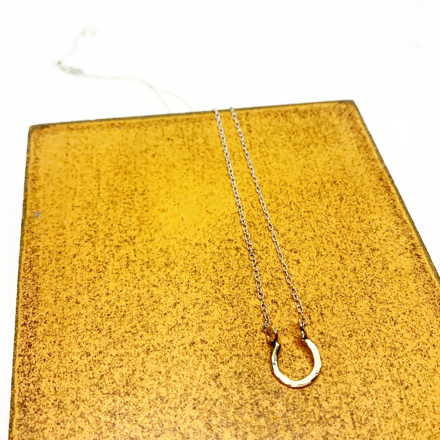 Mini Lucky Horseshoe Necklace