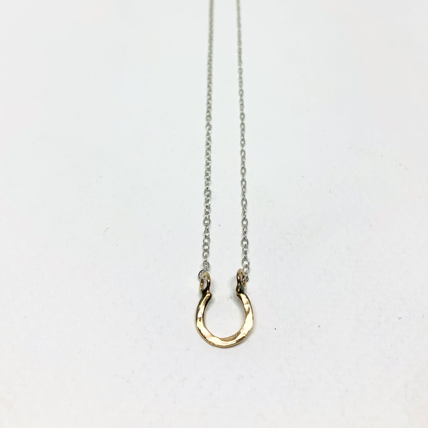 Mini Lucky Horseshoe Necklace