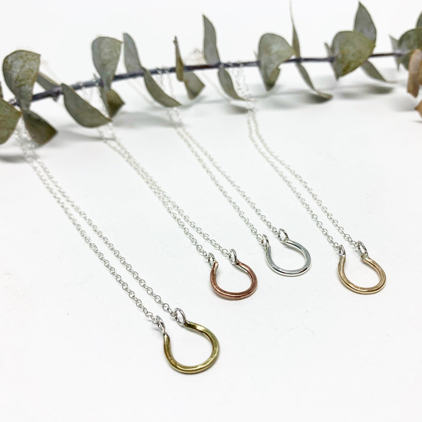 Mini Lucky Horseshoe Necklace