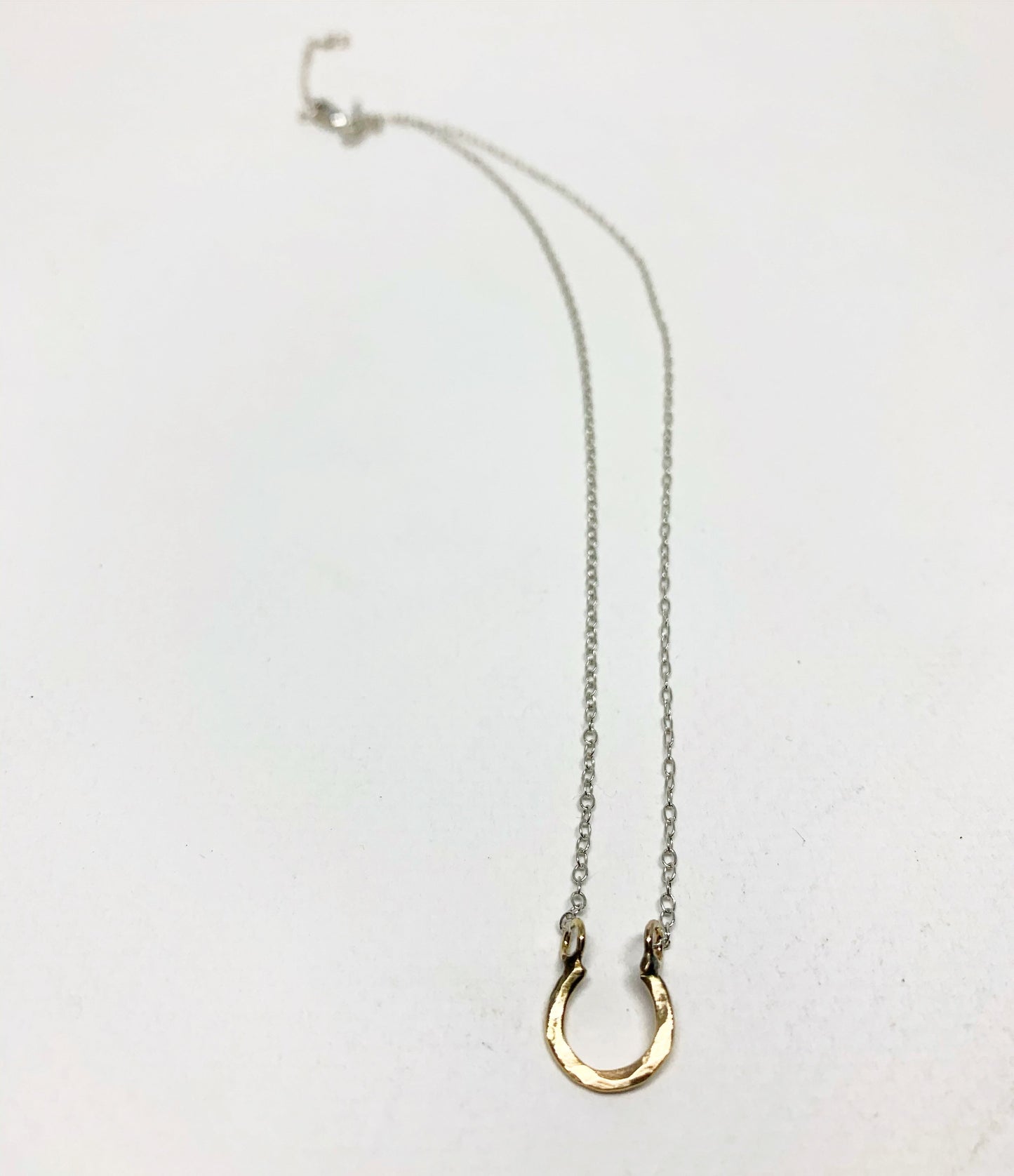 Mini Lucky Horseshoe Necklace