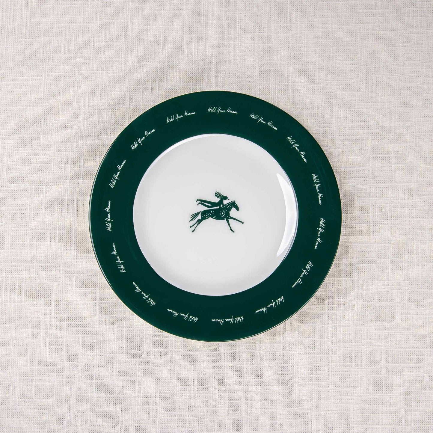 Hold Your Horses 3 Piece Plate Set