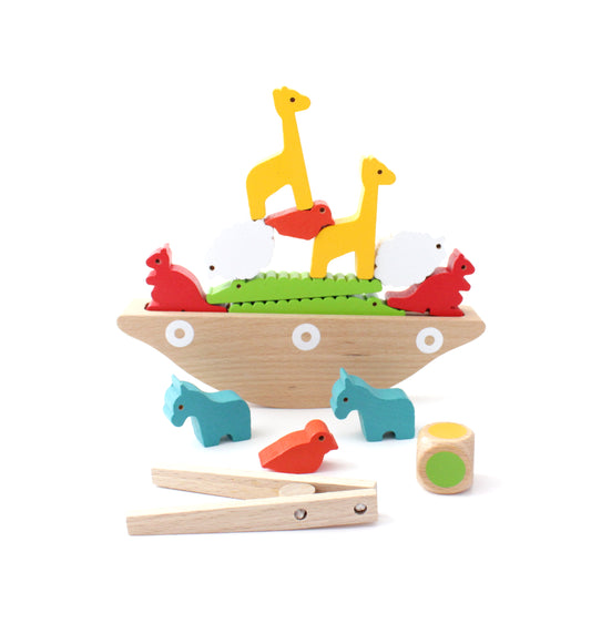 Wooden Animals Balance Toy & Game