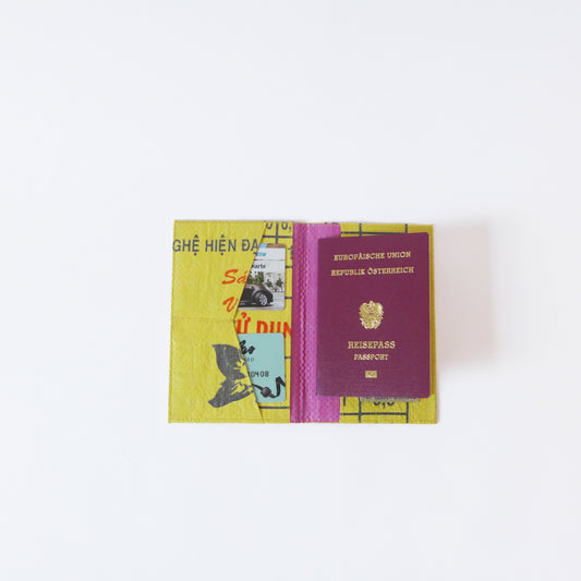 Upcycled Passport Cover