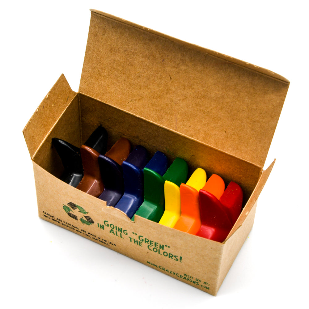 Recycled Eco Stars Crayons - Box of 8