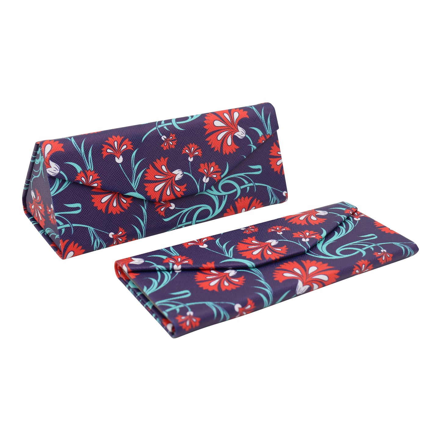 Flower Folding Glasses Case