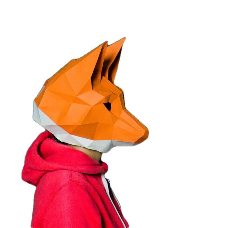 Paper Fox Mask