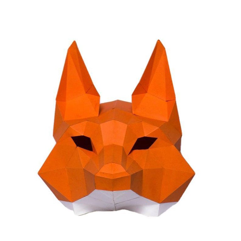 Paper Fox Mask