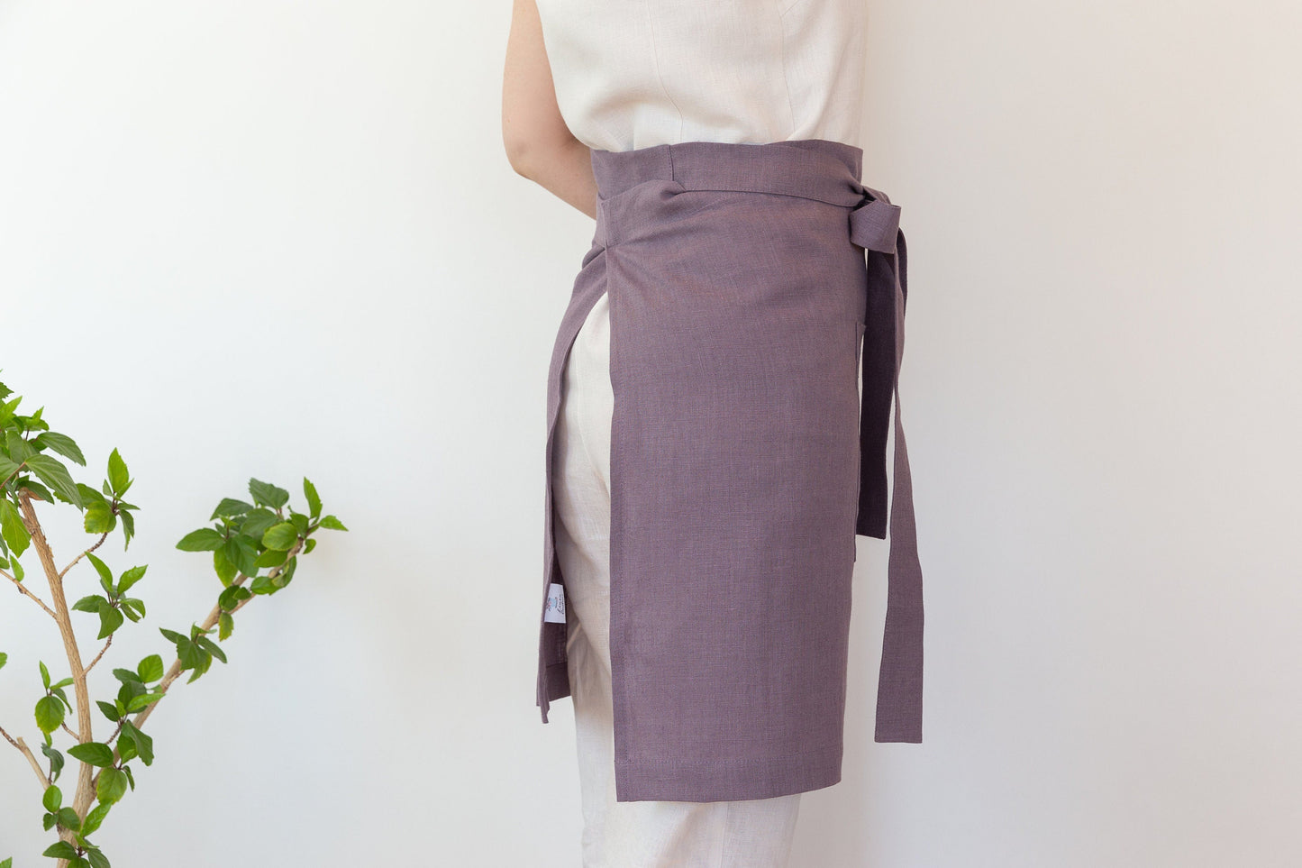 Linen Waist Apron
